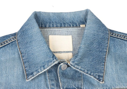 HELMUT LANG Archive Washed Denim Jacket Indigo Size 44