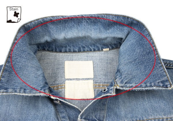 HELMUT LANG Archive Washed Denim Jacket Indigo Size 44