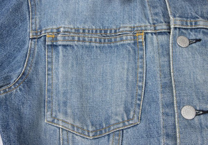HELMUT LANG Archive Washed Denim Jacket Indigo Size 44
