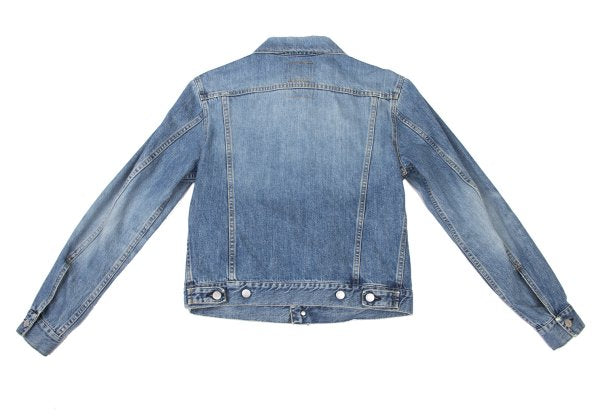HELMUT LANG Archive Washed Denim Jacket Indigo Size 44