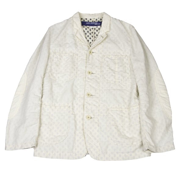 JUNYA WATANABE MAN 08SS Ivory Linen Pocket Jacket Size S