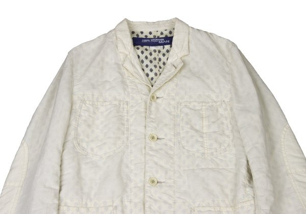 JUNYA WATANABE MAN 08SS Ivory Linen Pocket Jacket Size S