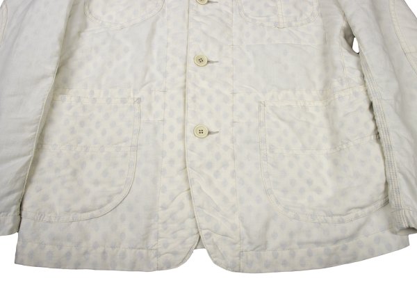 JUNYA WATANABE MAN 08SS Ivory Linen Pocket Jacket Size S