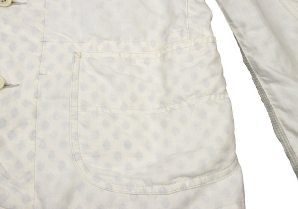 JUNYA WATANABE MAN 08SS Ivory Linen Pocket Jacket Size S