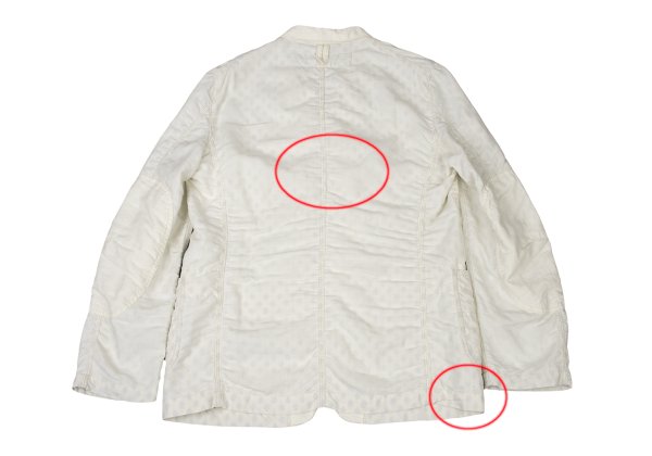 JUNYA WATANABE MAN 08SS Ivory Linen Pocket Jacket Size S