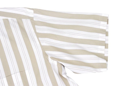 COMME des GARCONS HOMME Stripe Button Shirt Beige Size L