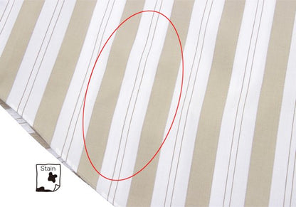 COMME des GARCONS HOMME Stripe Button Shirt Beige Size L
