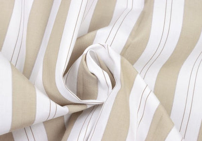 COMME des GARCONS HOMME Stripe Button Shirt Beige Size L