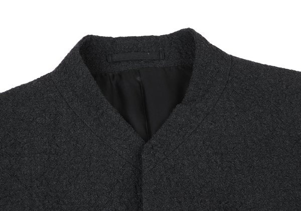 ISSEY MIYAKE MEN 11AW Crinkled Wool 2B Jacket Black Size 2