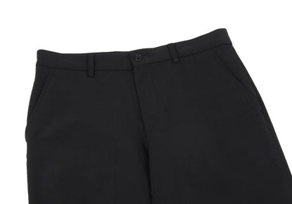ISSEY MIYAKE MEN 11AW Nylon Blend Stretch Pants Black Size 1