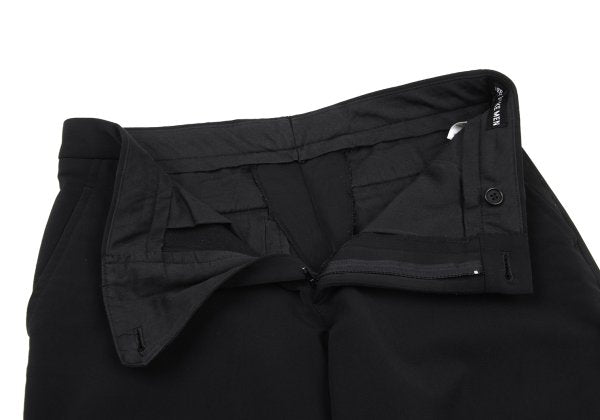ISSEY MIYAKE MEN 11AW Nylon Blend Stretch Pants Black Size 1