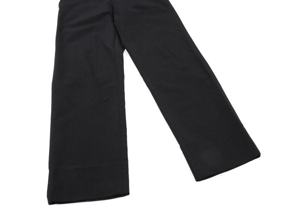 ISSEY MIYAKE MEN 11AW Nylon Blend Stretch Pants Black Size 1