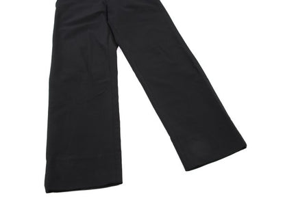 ISSEY MIYAKE MEN 11AW Nylon Blend Stretch Pants Black Size 1