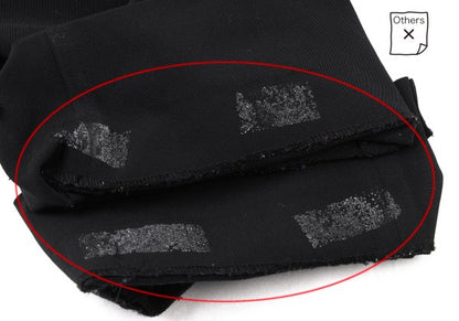 ISSEY MIYAKE MEN 11AW Nylon Blend Stretch Pants Black Size 1