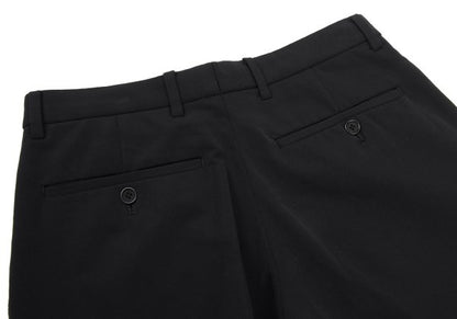 ISSEY MIYAKE MEN 11AW Nylon Blend Stretch Pants Black Size 1