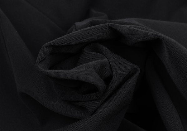 ISSEY MIYAKE MEN 11AW Nylon Blend Stretch Pants Black Size 1
