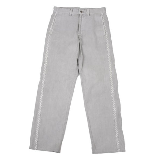 ISSEY MIYAKE MEN 03AW Cotton Side Stitch Pants Gray Size 1