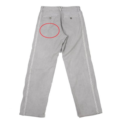 ISSEY MIYAKE MEN 03AW Cotton Side Stitch Pants Gray Size 1