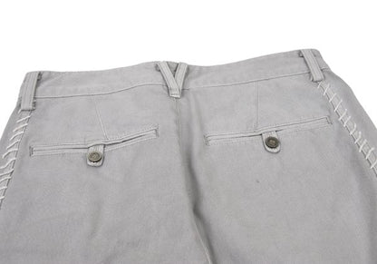 ISSEY MIYAKE MEN 03AW Cotton Side Stitch Pants Gray Size 1