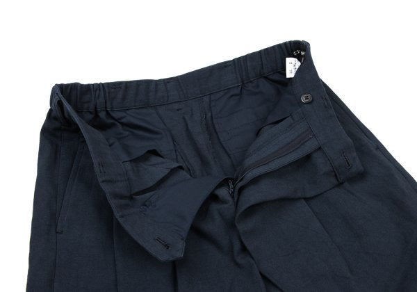 ISSEY MIYAKE MEN 15SS Cotton Linen Shorts Navy Size 1