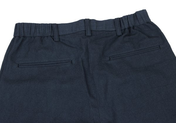ISSEY MIYAKE MEN 15SS Cotton Linen Shorts Navy Size 1