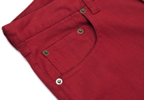 Papas Cotton Blend Stretch Pants Red Size 48M