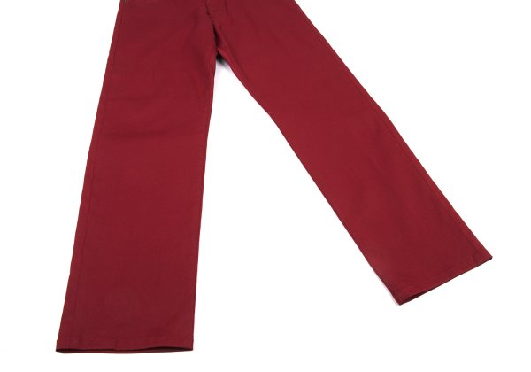 Papas Cotton Blend Stretch Pants Red Size 48M