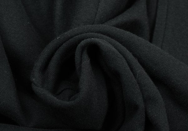 s'yte Basting Stitch Hem Cotton Sweatpants Black Size S