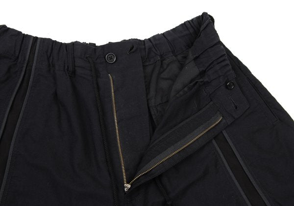 Yohji Yamamoto POUR HOMME Cotton Line Pants Black Size 3