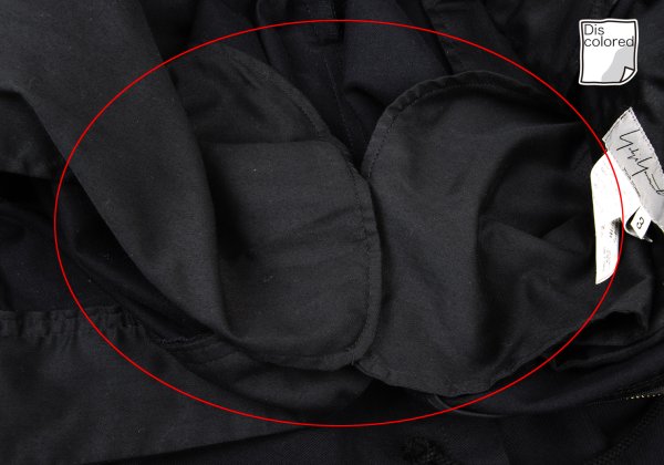Yohji Yamamoto POUR HOMME Cotton Line Pants Black Size 3