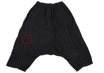 Yohji Yamamoto POUR HOMME Cotton Line Pants Black Size 3