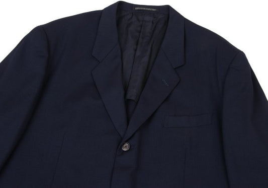 Yohji Yamamoto COSTUME D' HOMME Navy Wool 3B Jacket Size M