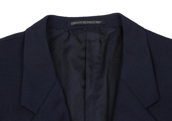 Yohji Yamamoto COSTUME D' HOMME Navy Wool 3B Jacket Size M