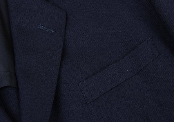 Yohji Yamamoto COSTUME D' HOMME Navy Wool 3B Jacket Size M