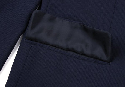 Yohji Yamamoto COSTUME D' HOMME Navy Wool 3B Jacket Size M