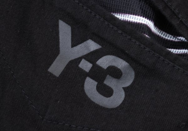 Y-3 Cotton Graphic Pocket Jogger Pants Black Size L