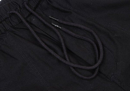 Y-3 Cotton Graphic Pocket Jogger Pants Black Size L