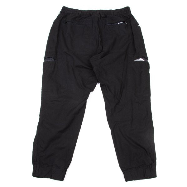 Y-3 Cotton Graphic Pocket Jogger Pants Black Size L