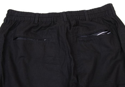Y-3 Cotton Graphic Pocket Jogger Pants Black Size L