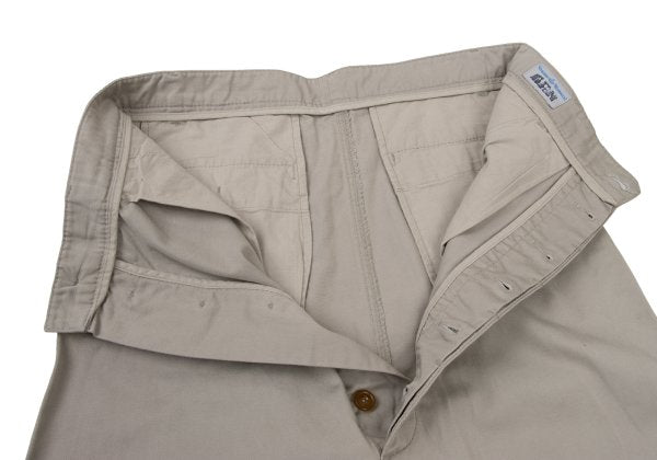 Vivienne Westwood MAN Cotton Button Fly Pants Greige Size M