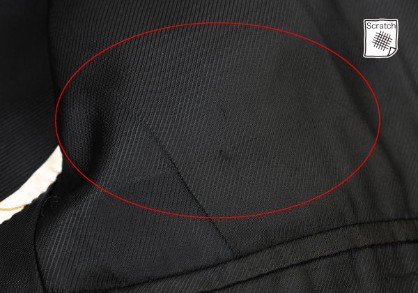 DOLCE&GABBANA Wool Pinstripe 2B Jacket Black Size L