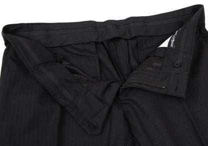 DOLCE&GABBANA Wool Shadow Stripe Jacket Black Size 50
