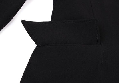 yoshie inaba Wool 1-Button Jacket Black Size 9