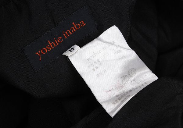 yoshie inaba Wool 1-Button Jacket Black Size 9