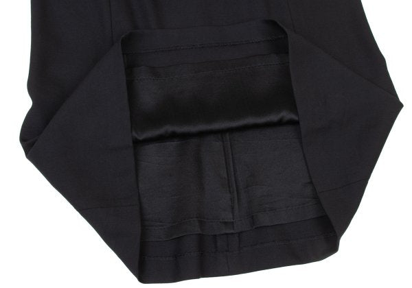 yoshie inaba Wool Blend Stretch Dart Skirt Black Size 11