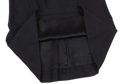 yoshie inaba Wool Blend Stretch Dart Skirt Black Size 11