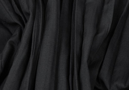 ISSEY MIYAKE MEN Pleated Band Collar Shirt Black Size L
