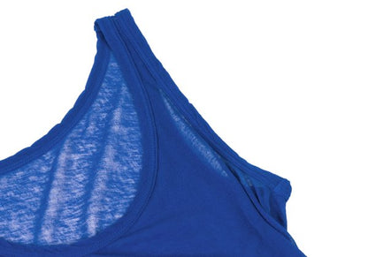 Yohji Yamamoto FEMME Cotton Sheer Tank Top Blue Size 2