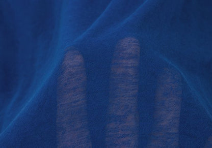Yohji Yamamoto FEMME Cotton Sheer Tank Top Blue Size 2