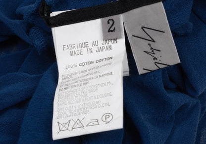 Yohji Yamamoto FEMME Cotton Sheer Tank Top Blue Size 2